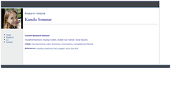Desktop Screenshot of kamilasommer.net